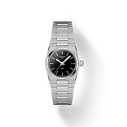 TISSOT PRX 25MM SORT URSKIVE MED DIAMANTER