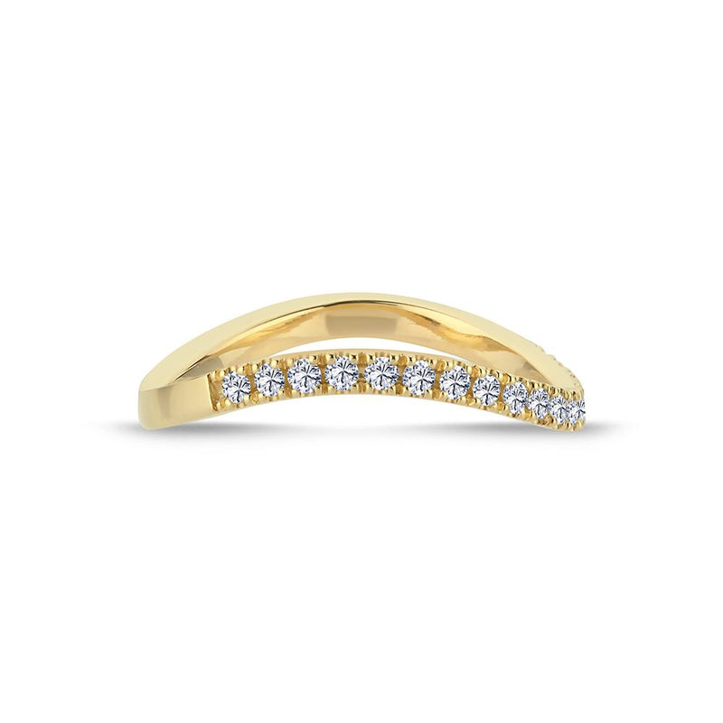 Nuran 14kt Valentina Ring 0.25Ct W/Si