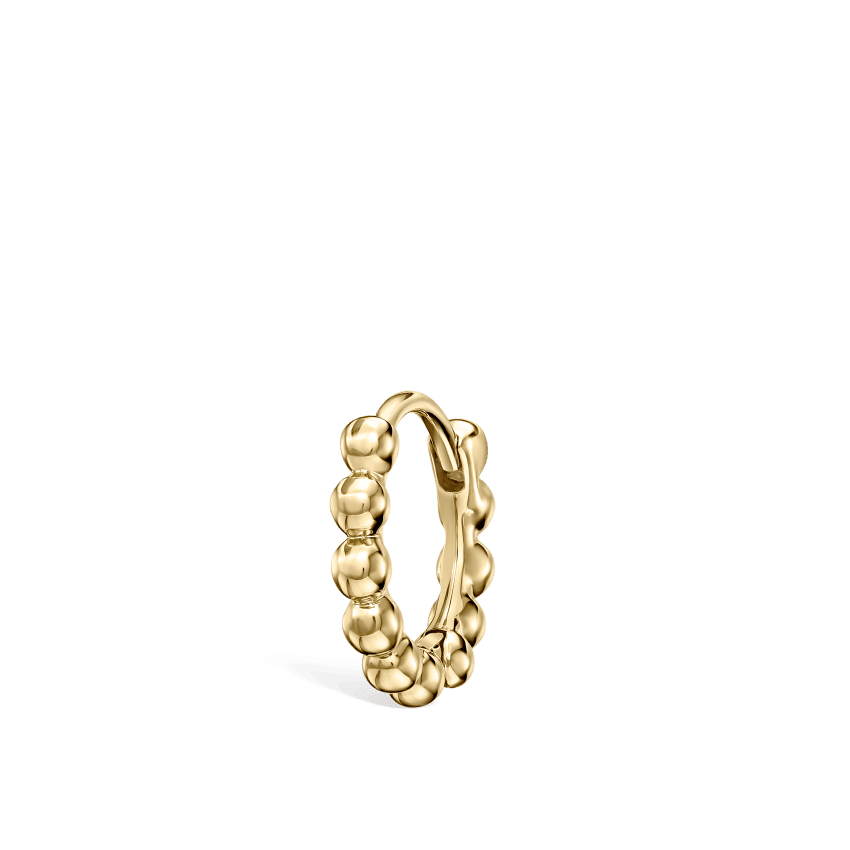 MARIA TASH Granulated Hoop Earring 6,5MM