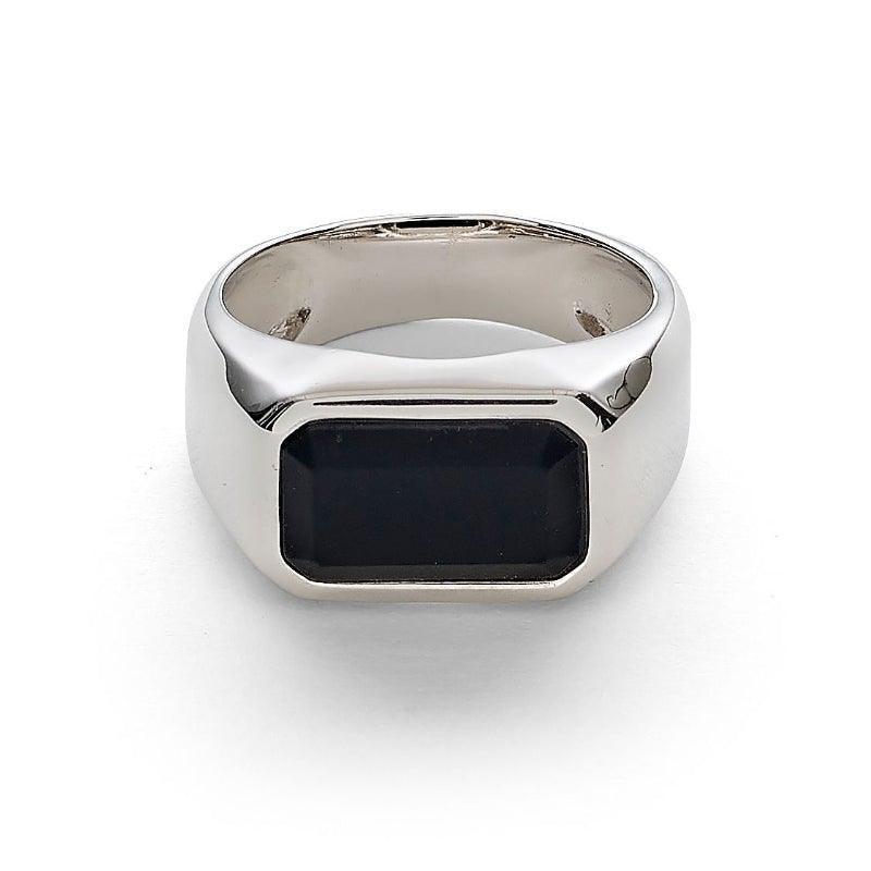 Alexander Lynggaard CPH Hope Signet Ring Black mat onyx - H70011-002