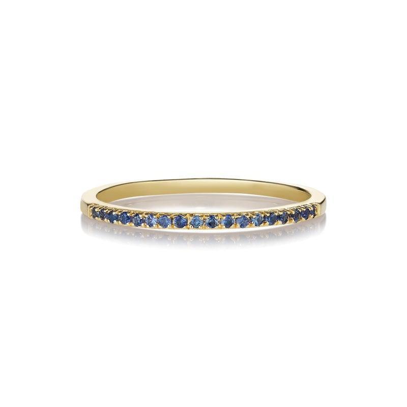 Anpé Atelier Sarah Lil Blue Sapphires Ring 14 kt Guld - 2414-001