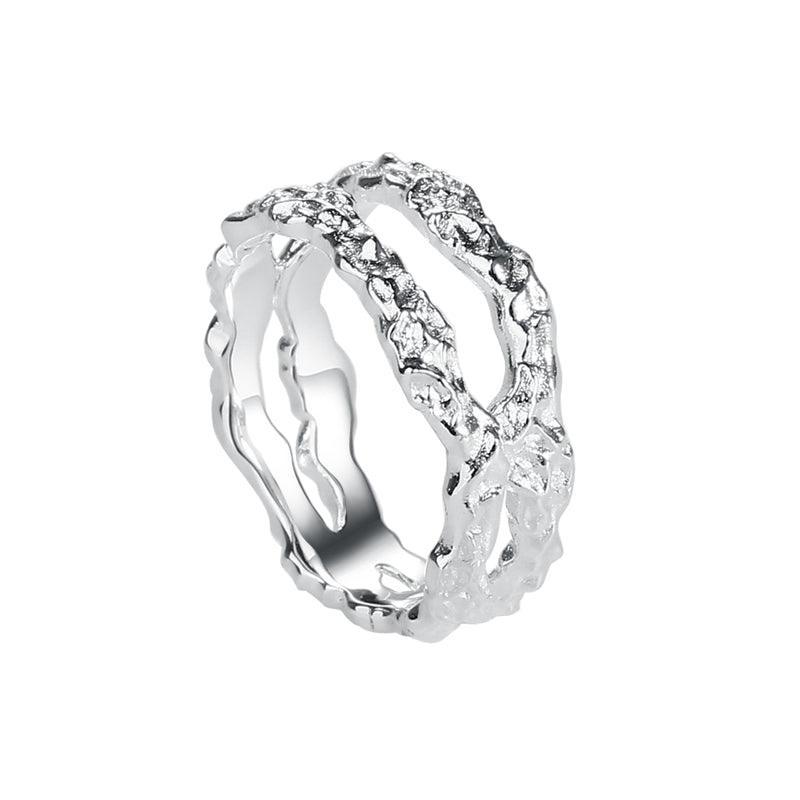 Aqua Dulce Mila Ring sølv - 4674 - 4674-001