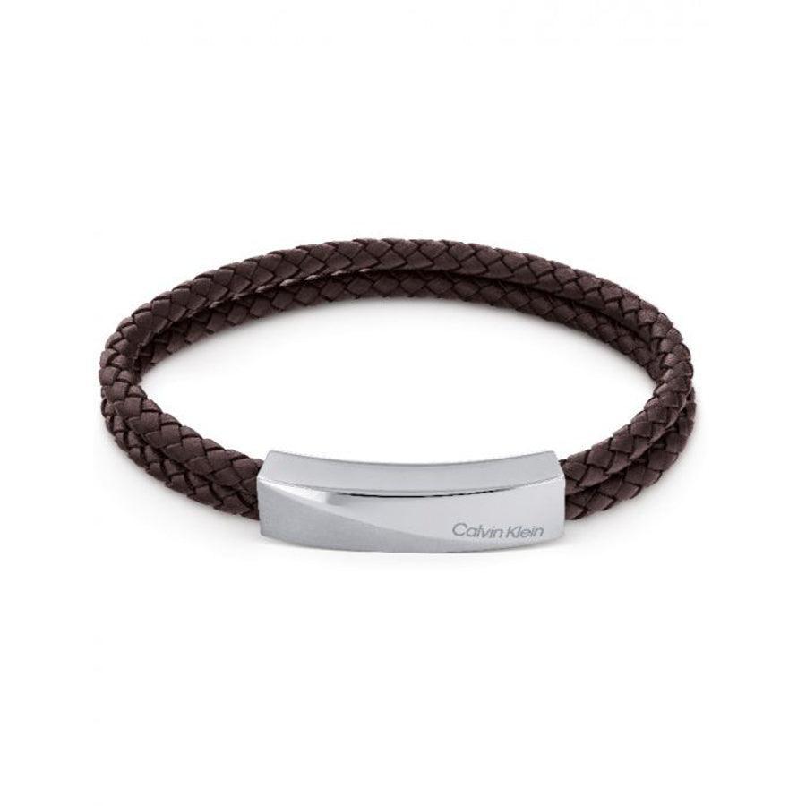 Calvin Klein Braided Bracelet 19,5cm stål - 35000098 - 35000098