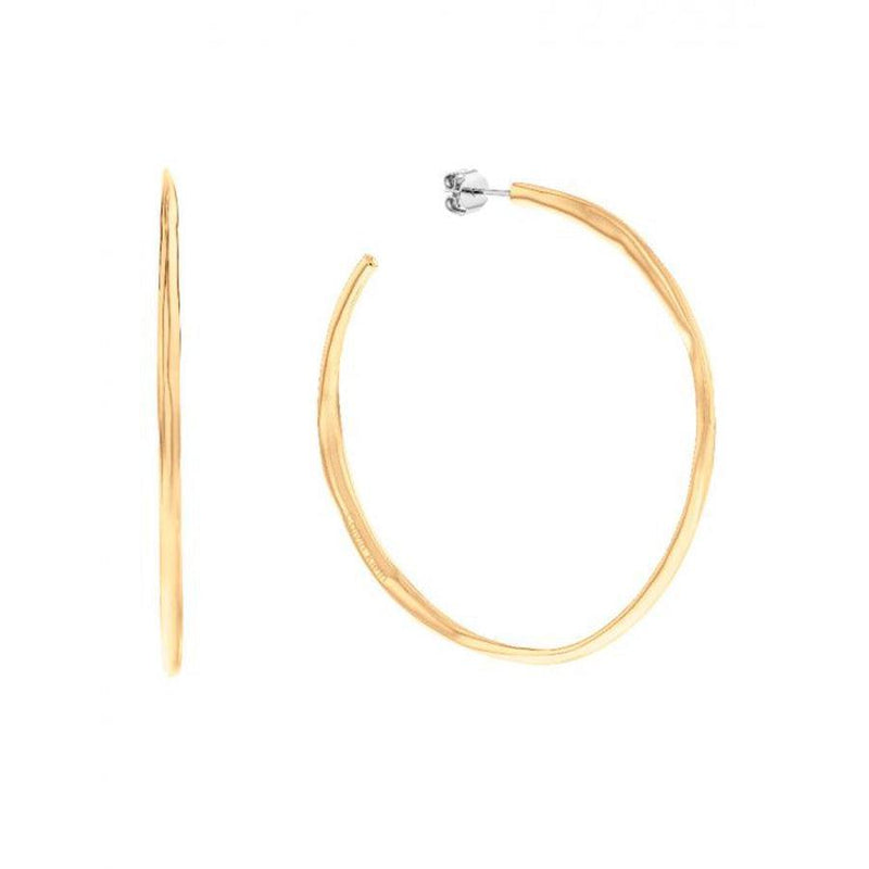 Calvin Klein Molten Pebble Earring creol stål - gold - 35000112 - 35000112