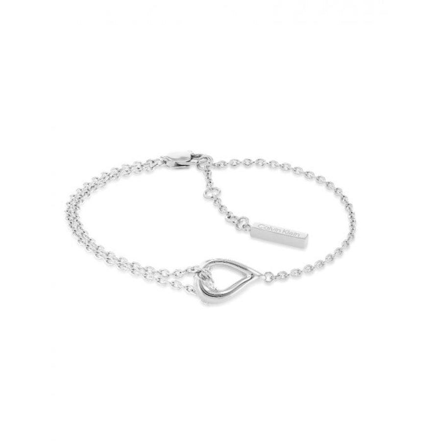 Calvin Klein Sculptured Drops Bracelet stål 19 cm - 35000076 - 35000076