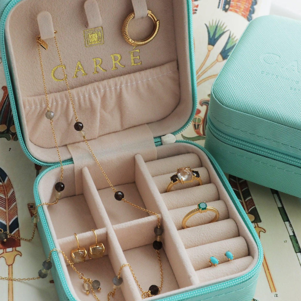 Carré Jewellery Box Turquoise - Carré Jewellery Box Turquoise