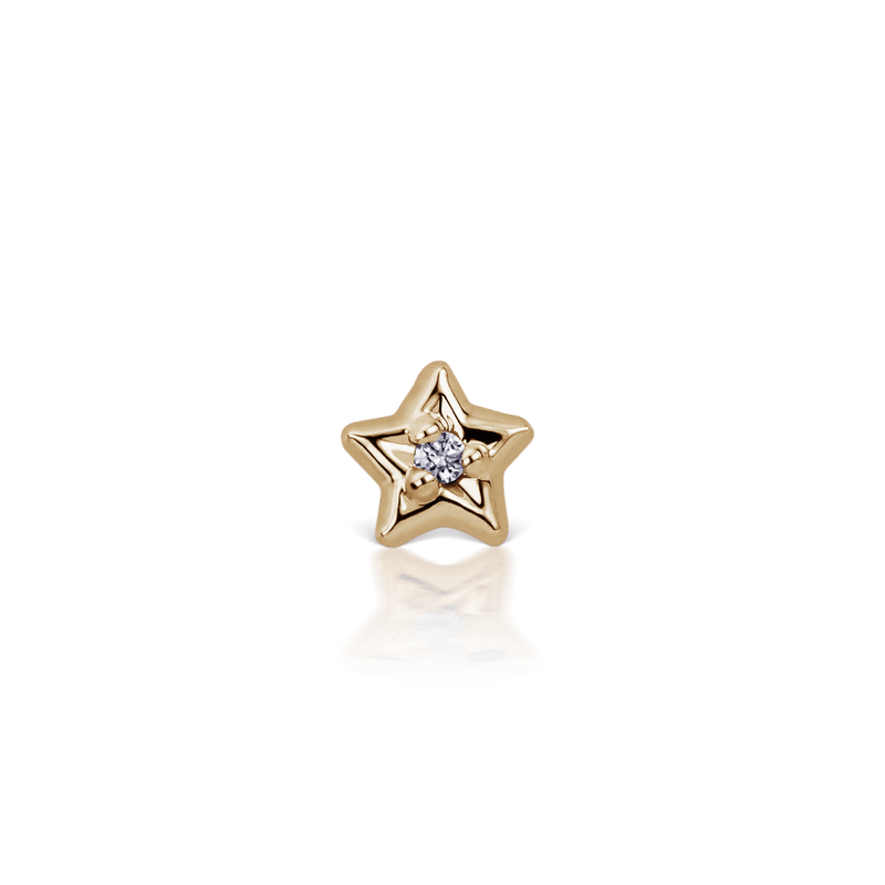 MARIA TASH Diamond Solitaire Star - XSSTARD-YG-W3-001