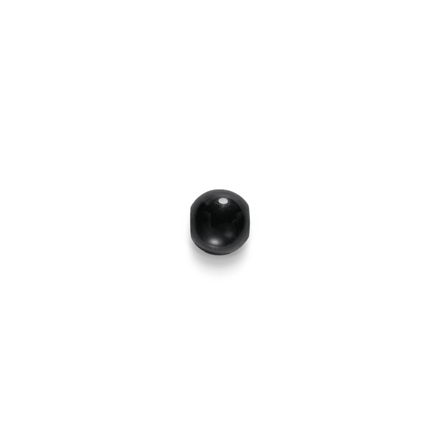 Inner Peace Sort Turmalin perle - Forvandling - C124G113