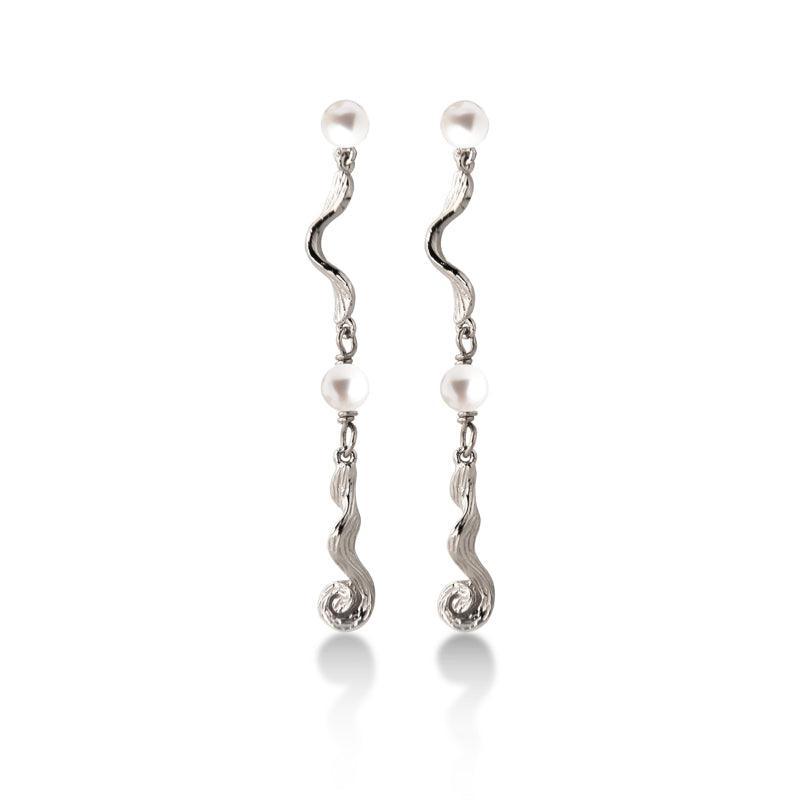 Jeberg Jewellery Ocean Pearl Sølv Ørering - 51722 - 51722
