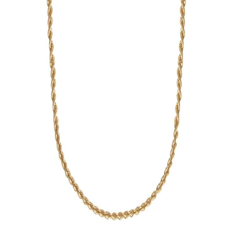 Jeberg Jewellery ROBIN Halskæde Forgyldt - 4590-42-Gold - 4590-42-Gold