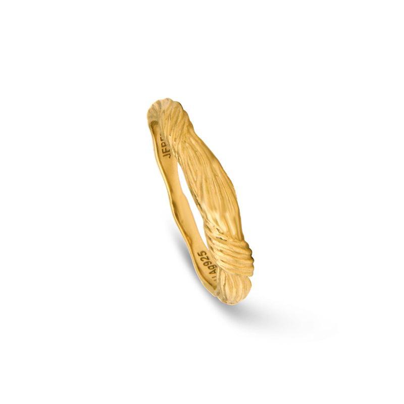 Jeberg Jewellery SAND DUNE Ring Forgyldt - 61300 - 61300-001