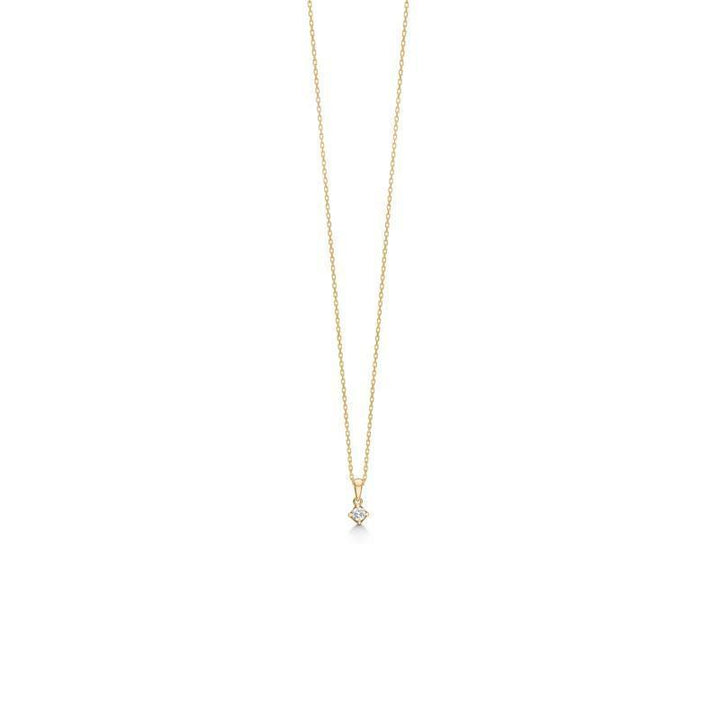 Mads Z 14 kt. Crown Diamant Vedhæng 0.09 ct. - Vedhæng - 1531609