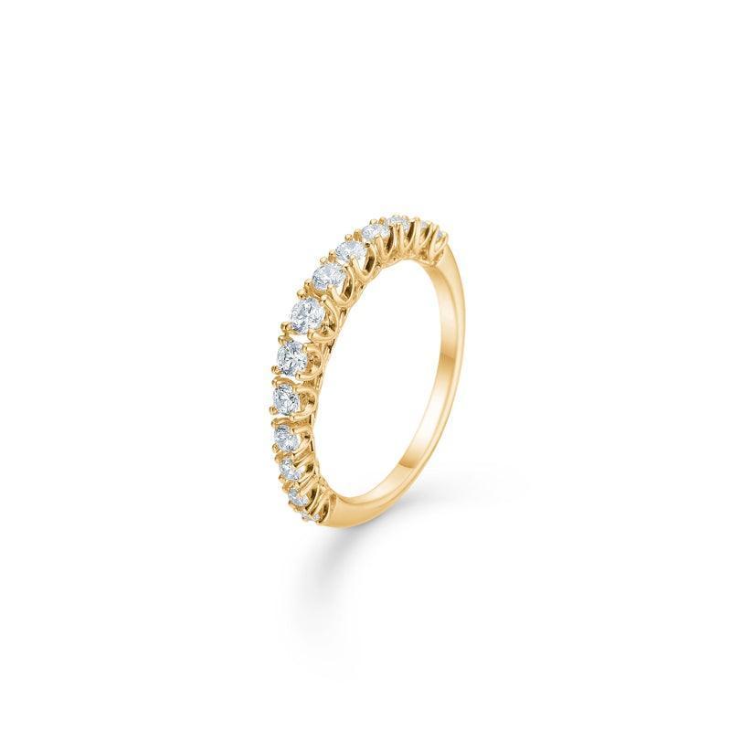 Mads Z 14 kt. Crown Princess Diamant Ring 0.50 ct. - 1541950-001