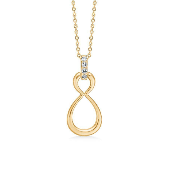 Mads Z 14kt Devotion Vedhæng 0.08CT W.Si - Vedhæng - 1531007