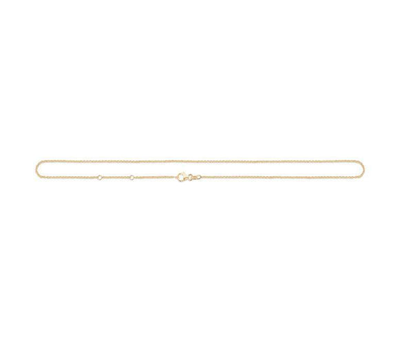 Mads Z 14kt Halskæde Rund Anker 40 - 45cm - 9520100 - Halskæde - 9520100