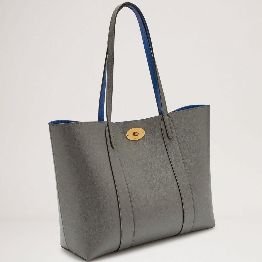 Mulberry Bayswater Tote Small Classic Grain Charcoal - HH5727/205C110