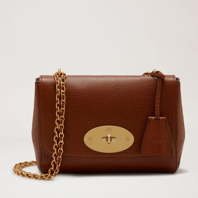 Mulberry Lily Oak - Small Classic Grain Leather - Lily Taske - HH8733/552G110