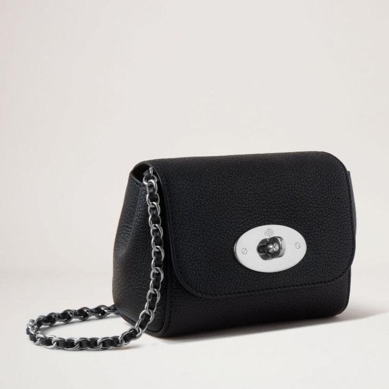 Mulberry Mini Lily Black Silver Toned - Lily Taske - RL7745/874A237