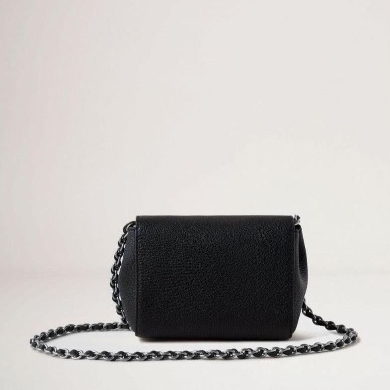 Mulberry Mini Lily Black Silver Toned - Lily Taske - RL7745/874A237