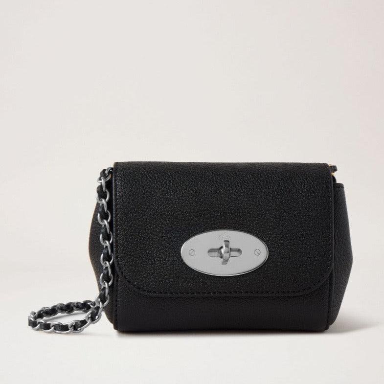 Mulberry Mini Lily Black Silver Toned - Lily Taske - RL7745/874A237