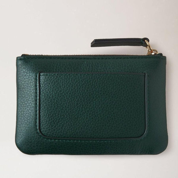 Mulberry Pung - Plaque Small Zip Coin Pouch Mulberry Green - Plaque - RL7067/205Q633
