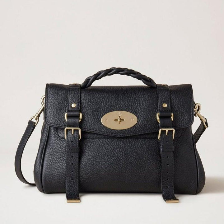 Mulberry Taske - Alexa Black Heavy Grain – HH6746/736A100