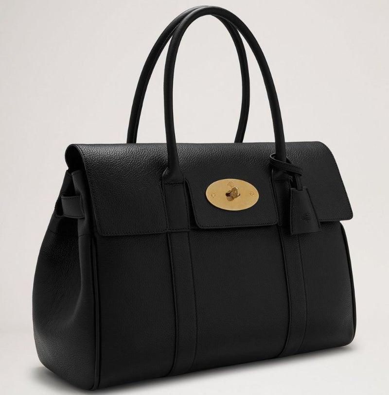 Mulberry Taske Bayswater Black Classic Grain - Bayswater Taske - HH2873/205A217