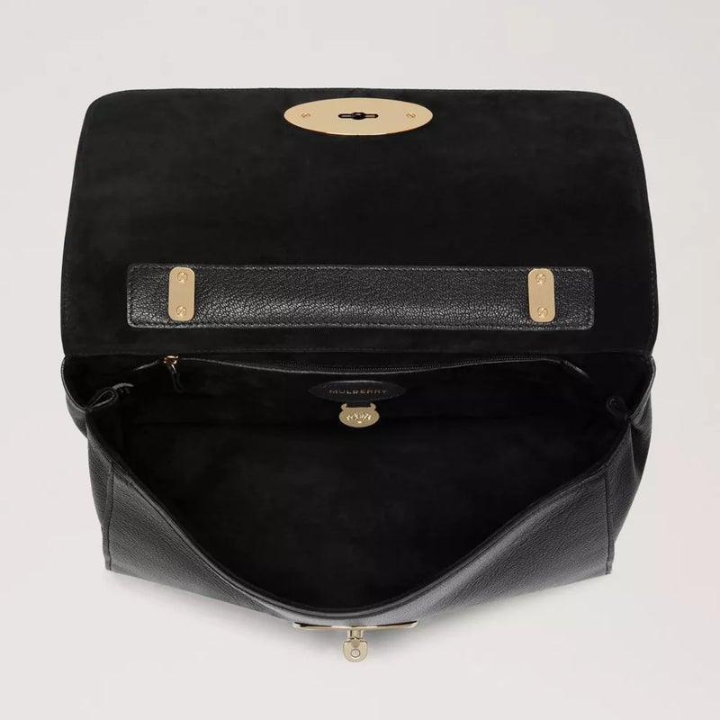 Mulberry Taske - Medium Lily Black Glossy Goat - Lily Taske - HH3297/874A100