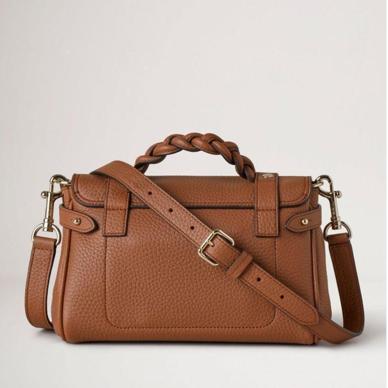 Mulberry Taske - Mini Alexa Heavy Grain Chestnut - Alexa Taske - RL6595/736G653
