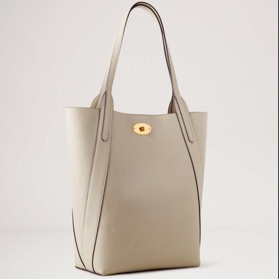 Mulberry Taske - North South Bayswater Tote Chalk - Bayswater Taske - HH9104/736W160