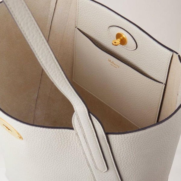 Mulberry Taske - North South Bayswater Tote Chalk - Bayswater Taske - HH9104/736W160