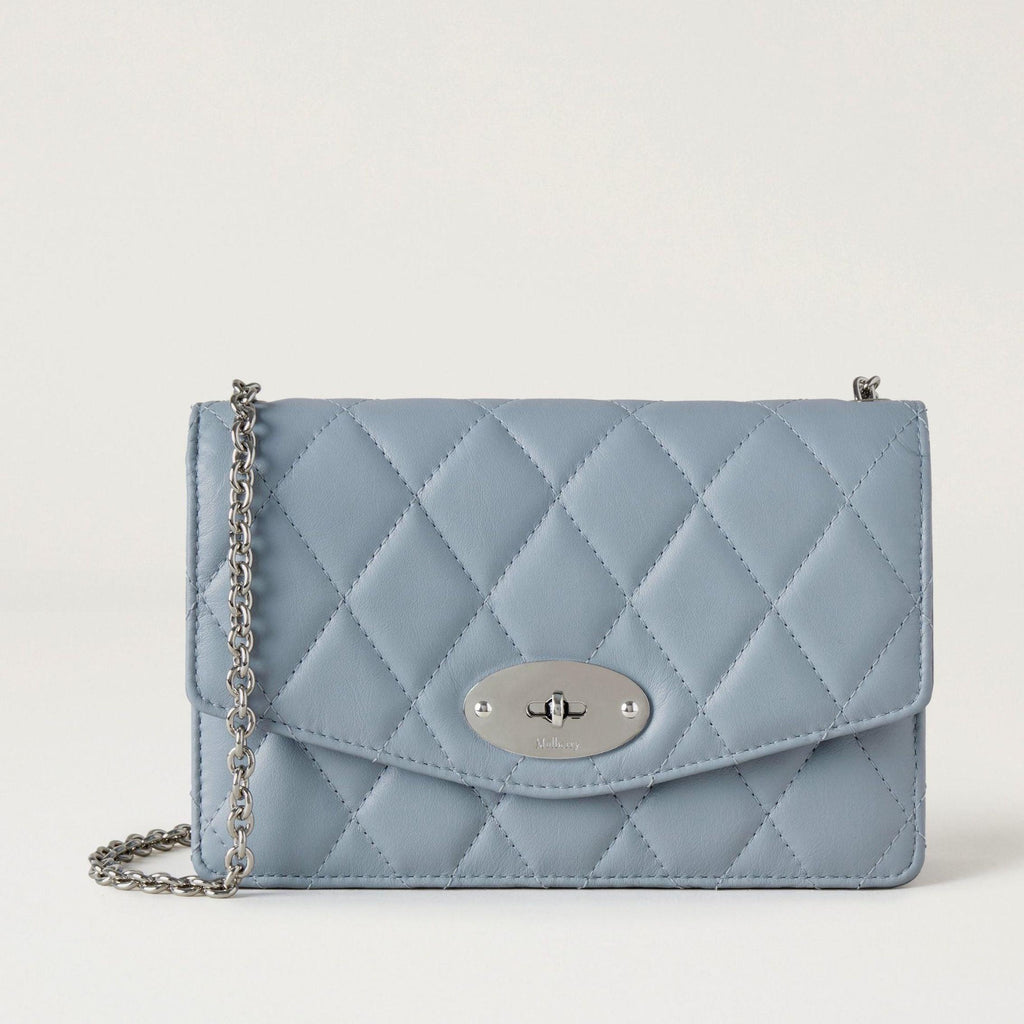 Mulberry Taske - Small Darley Quilted Shiny Calf Cloud - RL6060/211D140