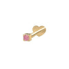 Nordahl 14kt Guld Piercing Pink Topaz - 314013-5