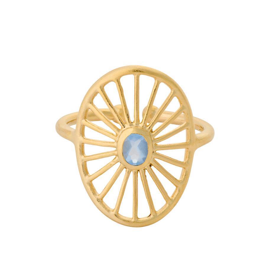 Pernille Corydon Dream Catcher Ring sølvforgyldt - R-672-GP - Ringe - R-672-GP-004