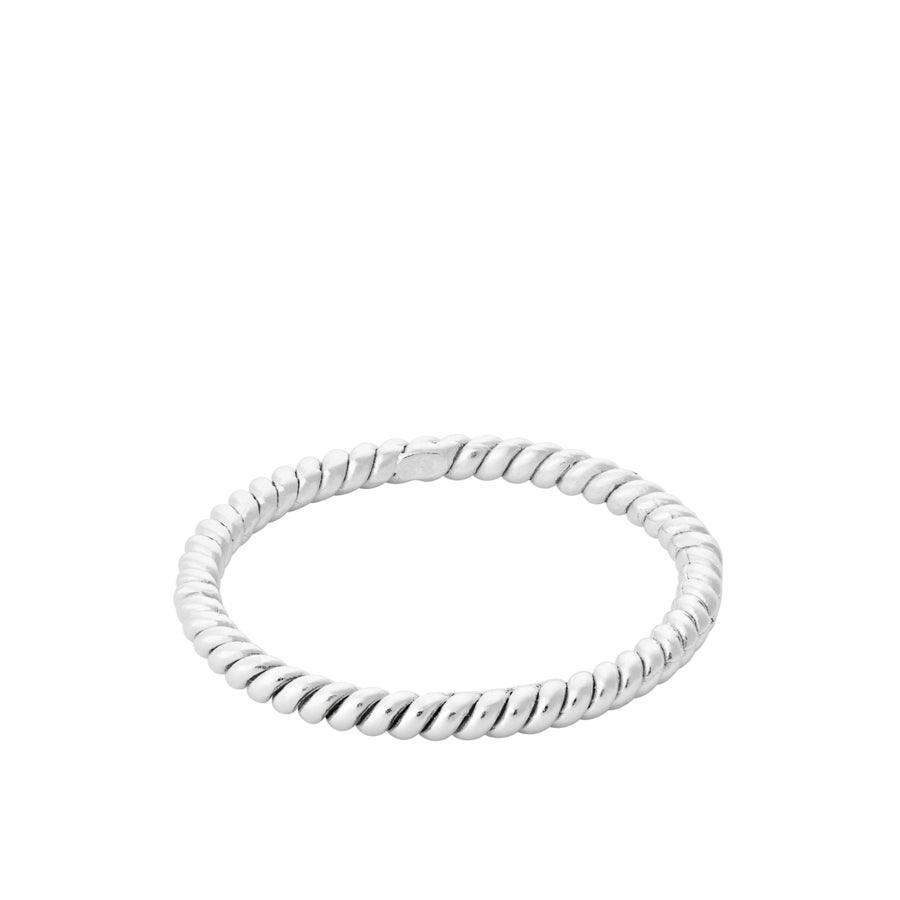 Pernille Corydon Twisted Ring sølv - R-229-S - R-229-S-001