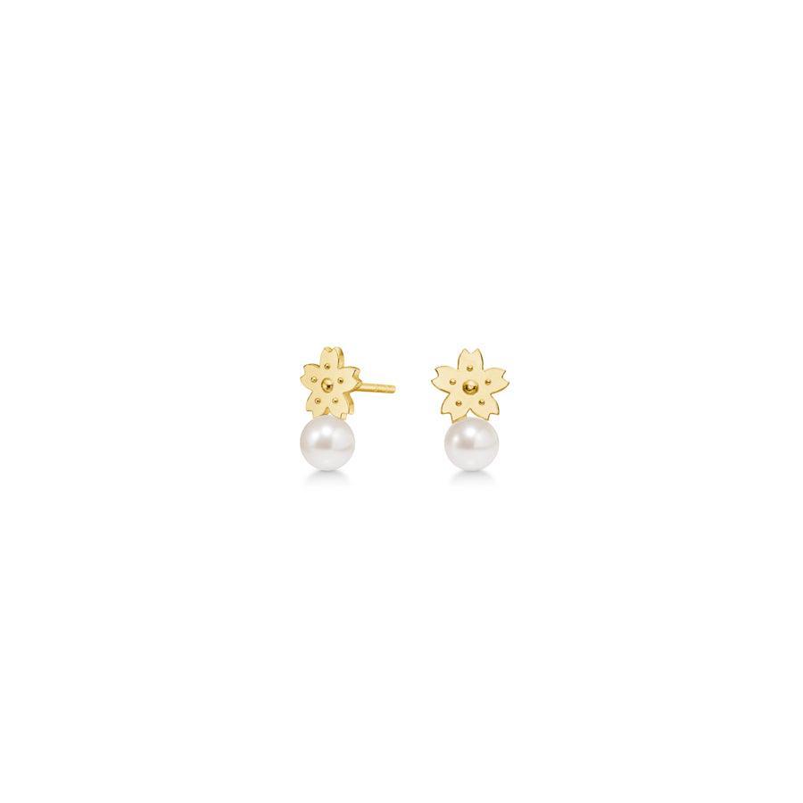 Polar Jewelry Sakura Forgyldte Ørestikker - SAK-ST-GD-WP-00117