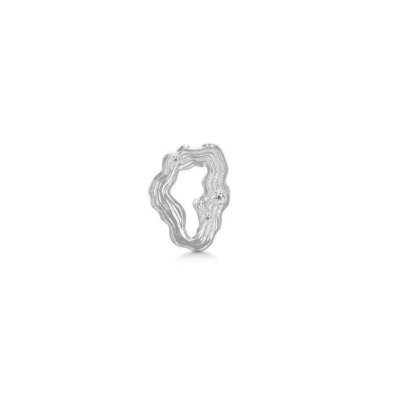 Polar Jewelry Stellar Sølv Ørering Single - STE-ST-SL-WZ-00402