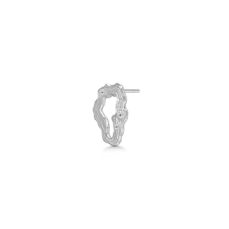 Polar Jewelry Stellar Sølv Ørering Single - STE-ST-SL-WZ-00402