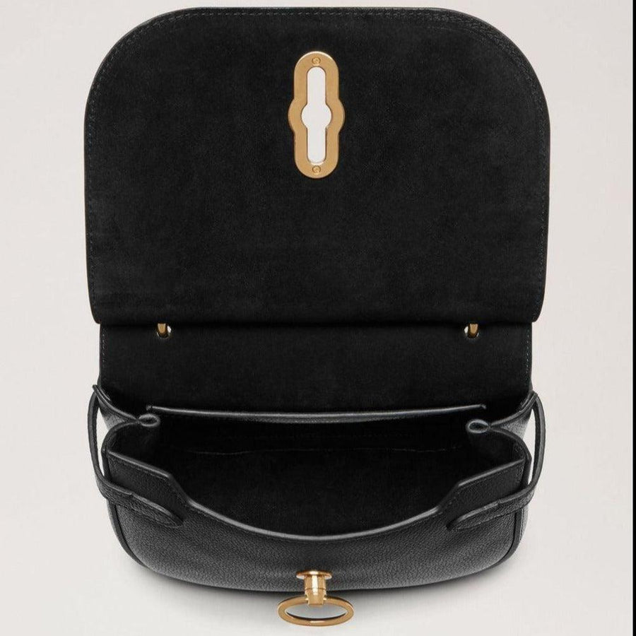 Small Amberley Satchel Small Classic Grain Black - Amberley Taske - HH4966/205A100
