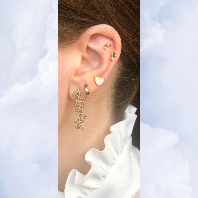 The Earring Shop Cora Huggie Ørering - SS2216 - Øreringe - SS2216